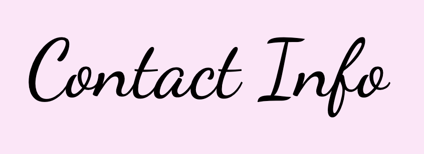 Contact Info